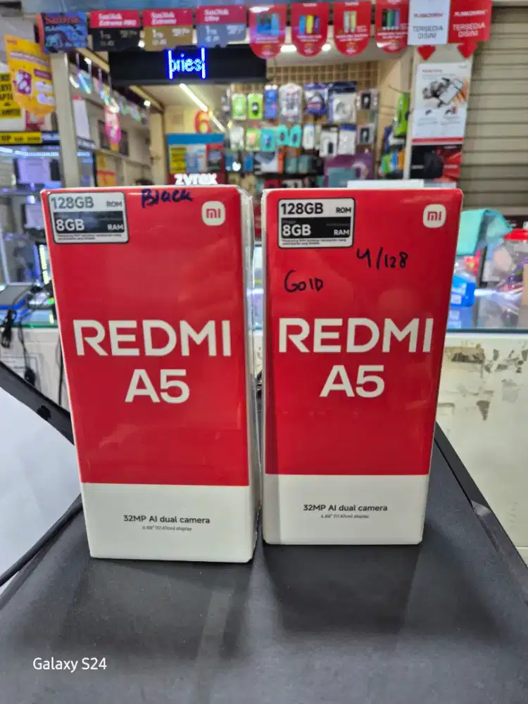 REDMI A5 RAM 4+4/128GB SEGEL BOX HARHA JAMIN MURMER