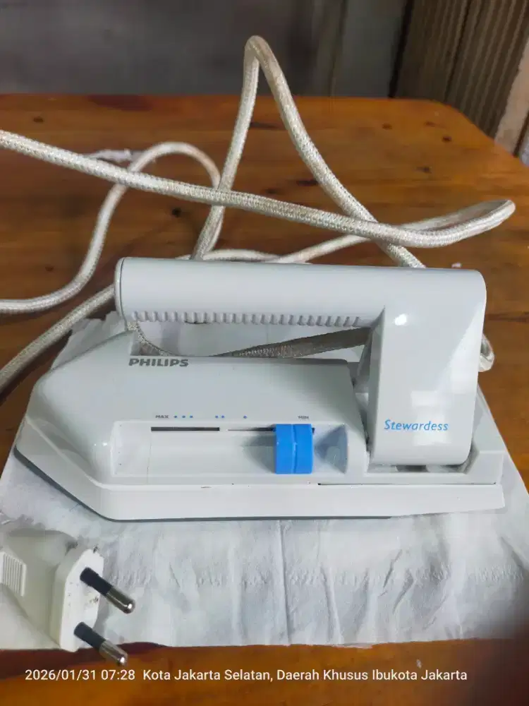 Setrika philips travel made in indonesia