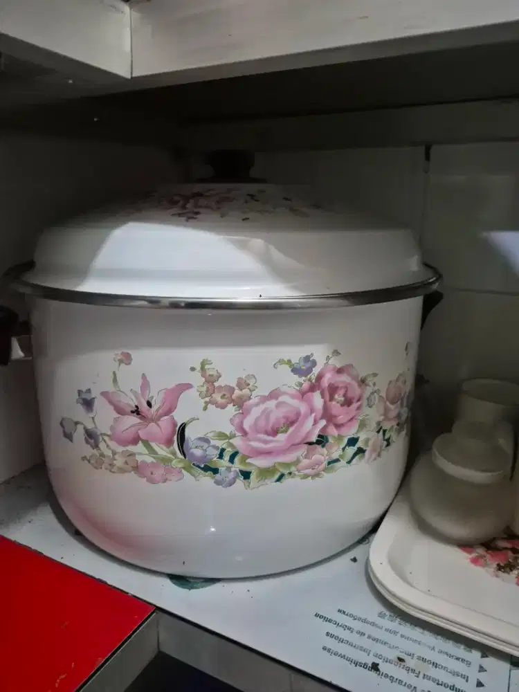 PANCI JUMBO CATERING 50(38L) ENAMEL TEBAL JUMBO BERKUALITAS SIAP PAKAI