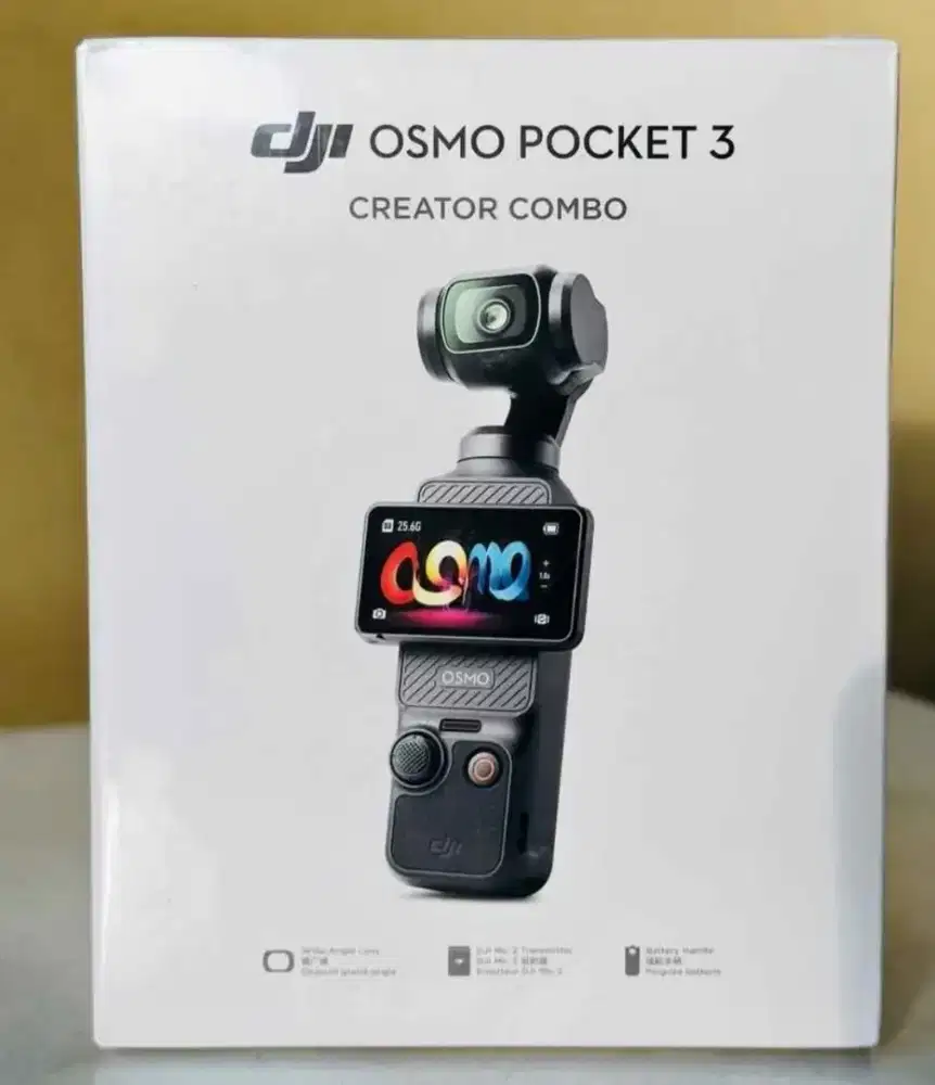 DJI OSMO POCKET 3 COMBO PROMO CICILAN BUNGA RINGAN FREE 1X ANGSURAN