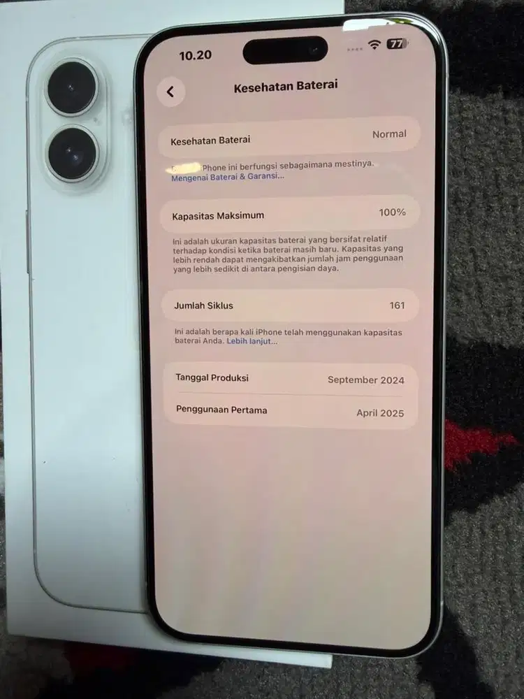 iPhone 16 Plus 128GB Garansi Resmi iBox