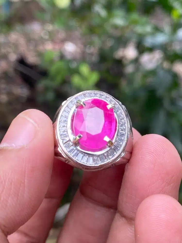 Batu Natural Ruby Afrika