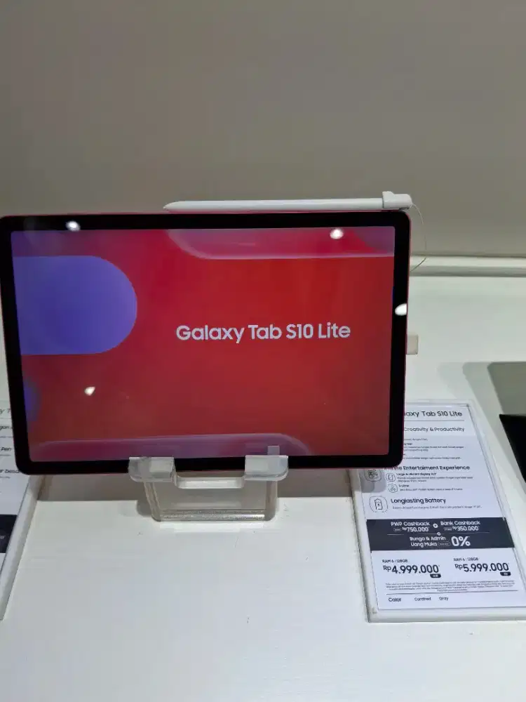 TAB SAMSUNG S10LITE FREE PENSIL