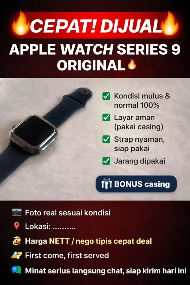 Jual apple watch series 9