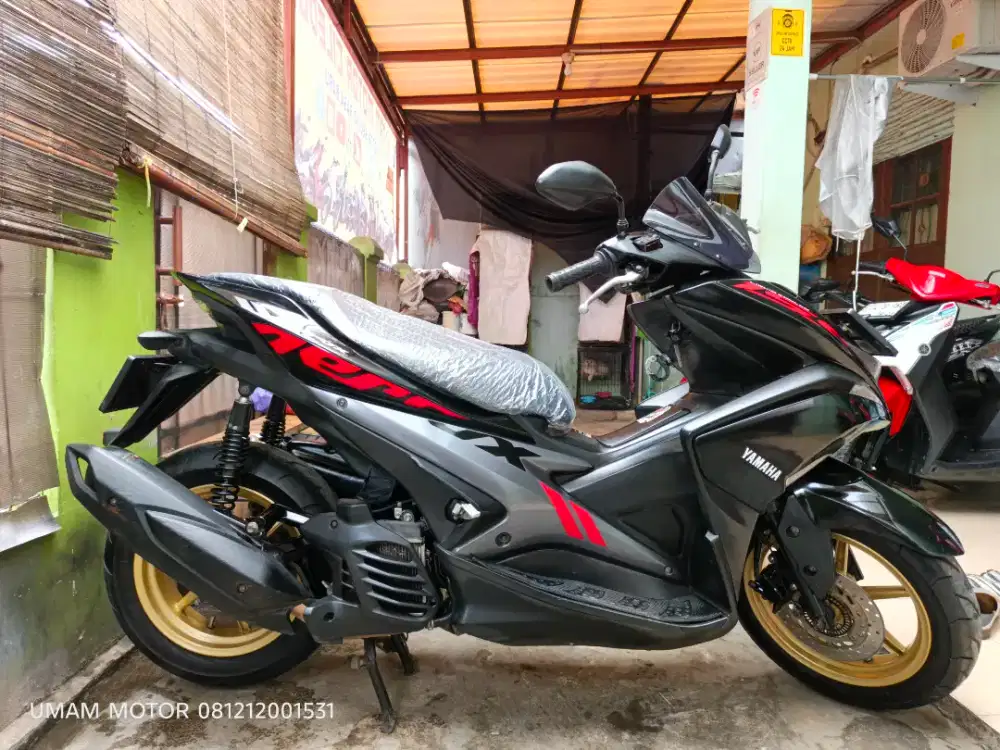 KM 30K YAMAHA AEROX 155 VVA 2019 BLN 5 BS TT 2018 DI CILEDUG HARGA PAS