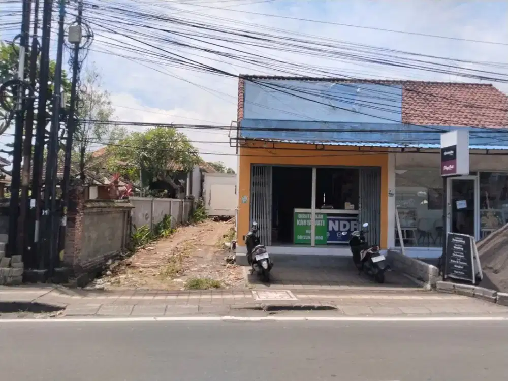 Tanah Bonus Toko di Jl Trengguli Denpasar Timur