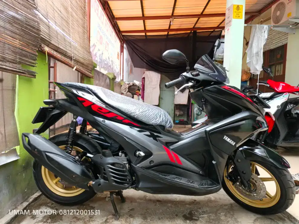 KM 30K YAMAHA AEROX 155 VVA 2019 BLN 5 BS TT 2018 DI CILEDUG HARGA PAS
