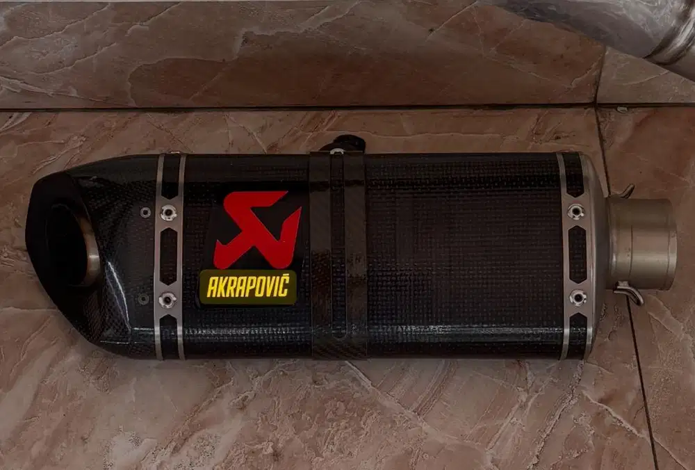 Akraprovic ORI Full System Kawasaki ZX-25 series lengkap dgn DB killer