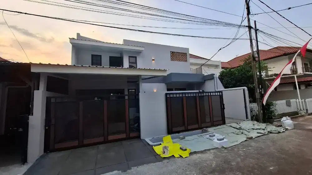 Rumah Brand New Full Renov di Bintaro Tangsel WM-17748