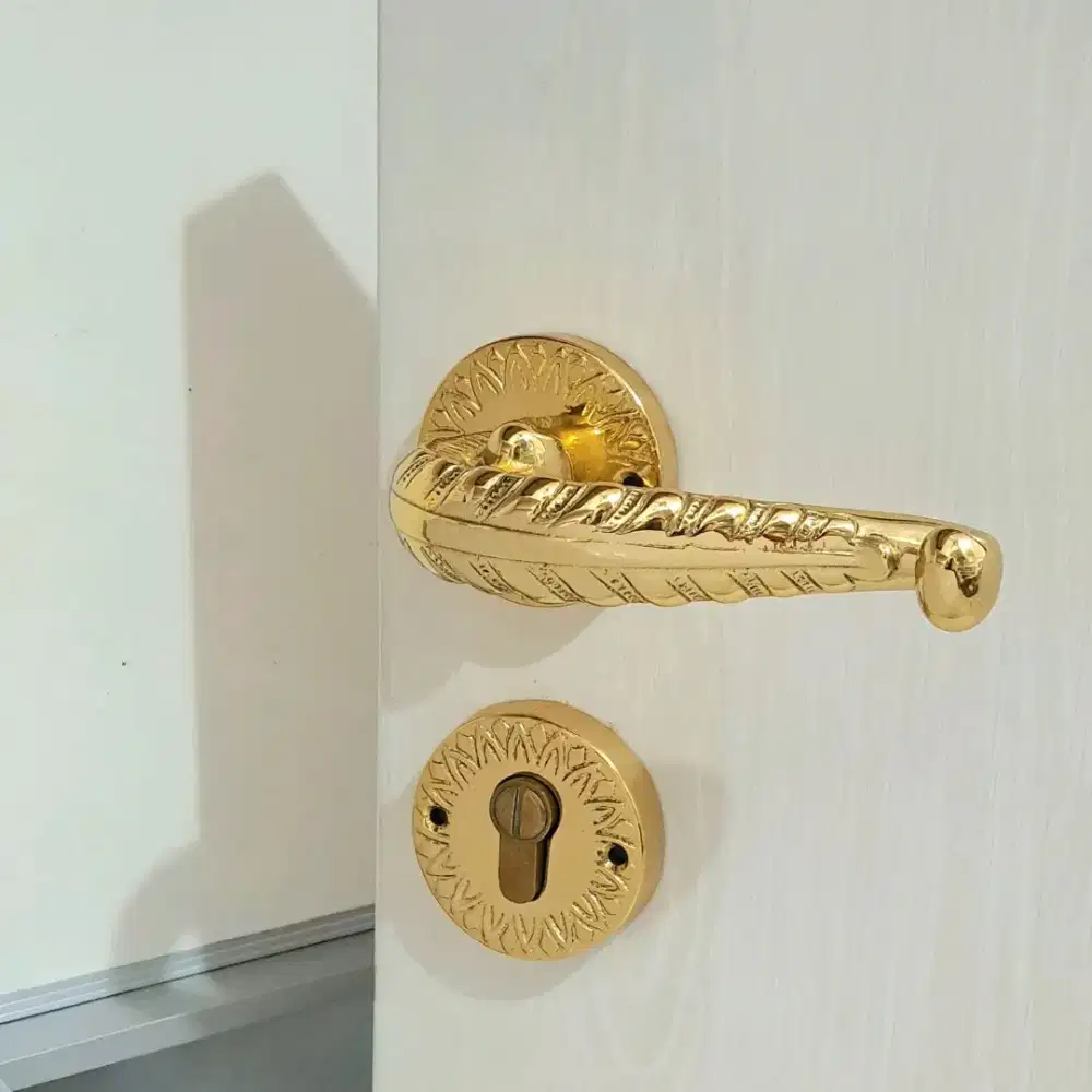 Gagang pintu | handle pintu Poggi M Njl gold