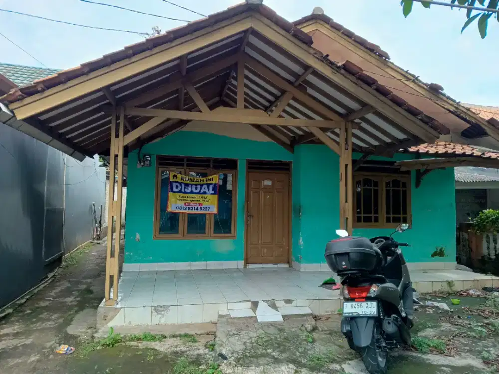 Rumah adem dekat stasiun depok lama
