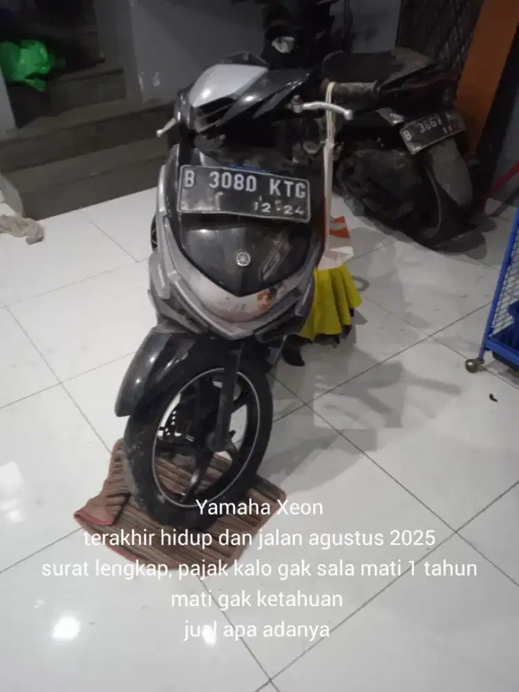jual motor bekas tidak terpakai