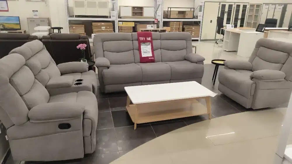 SOFA RECLINER! SOFA SET RUANG KELUARGA