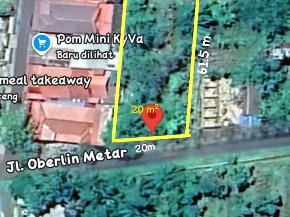 Dijual Lahan Jl Oberlin Metar Pulang Pisau Kalimantan Tengah