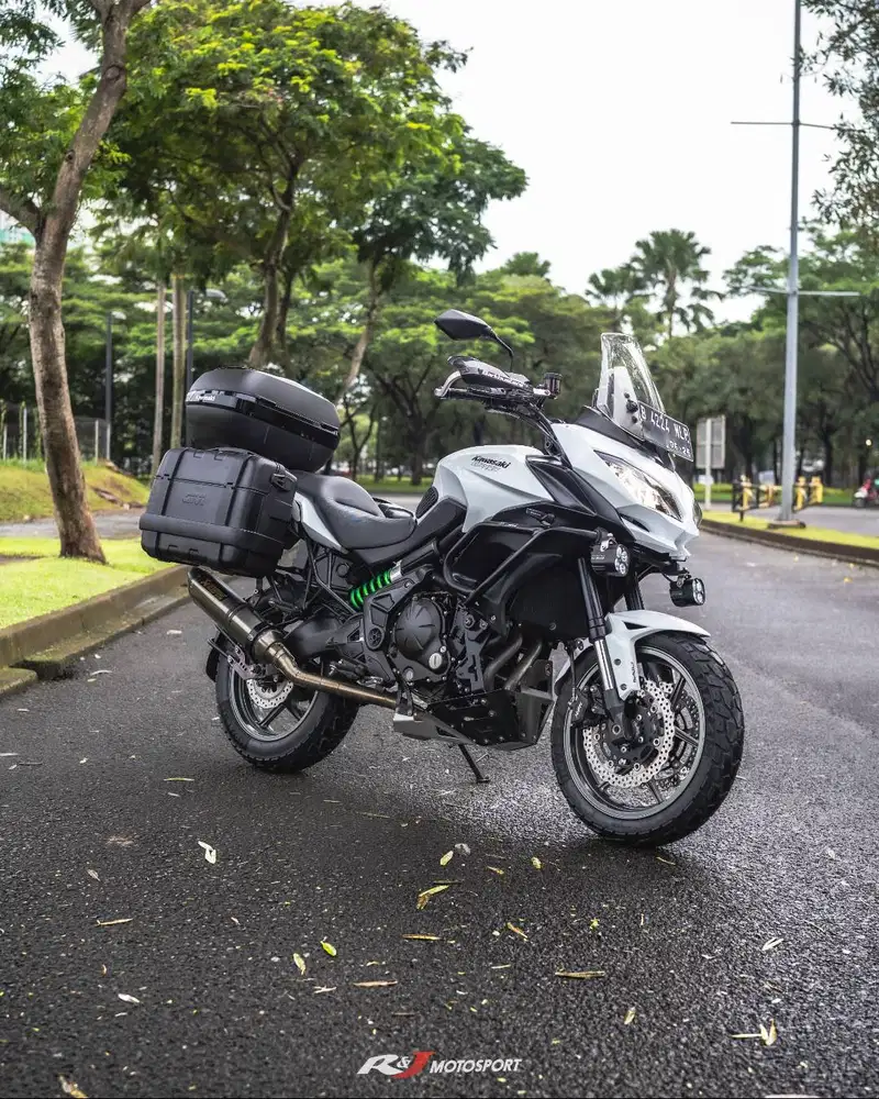 Kawasaki Versys 650 Versys650 Nik 2018 ABS  Putih Knalpot Akrapovic
