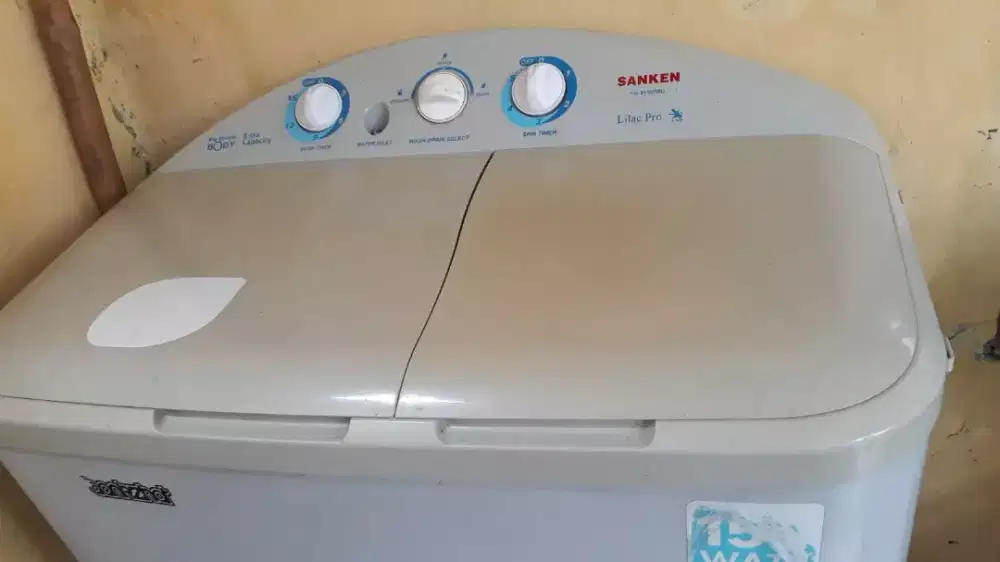 Jual mesin cuci merek sanken 2 tabung 7 kg