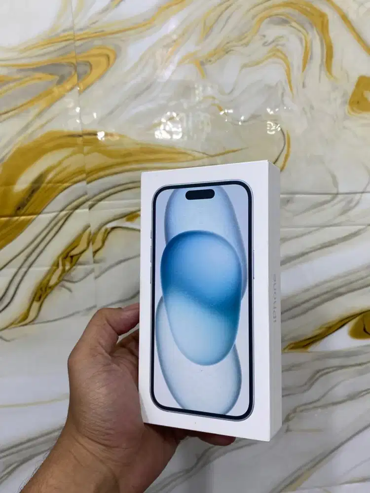 READY IPHONE 15 128GB IBOX NEW BLUE