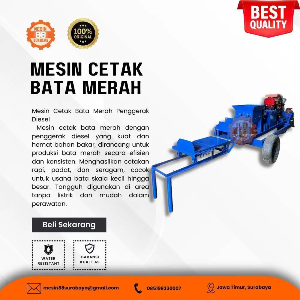 MESIN CETAK BATA MERAH