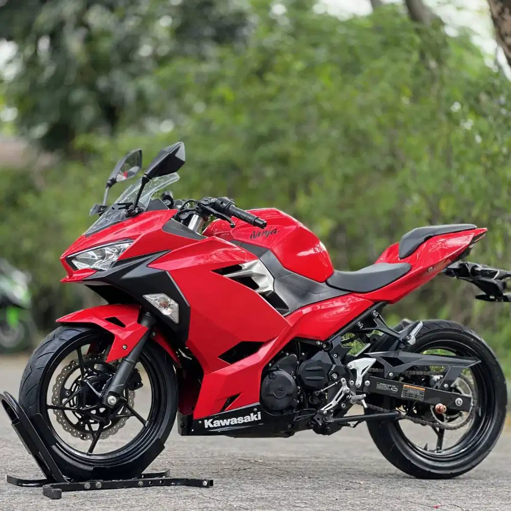 KAWASAKI NEW NINJA 250 FI 2018 MERAH KM 14K PAJAK ON SIAP GASPOL