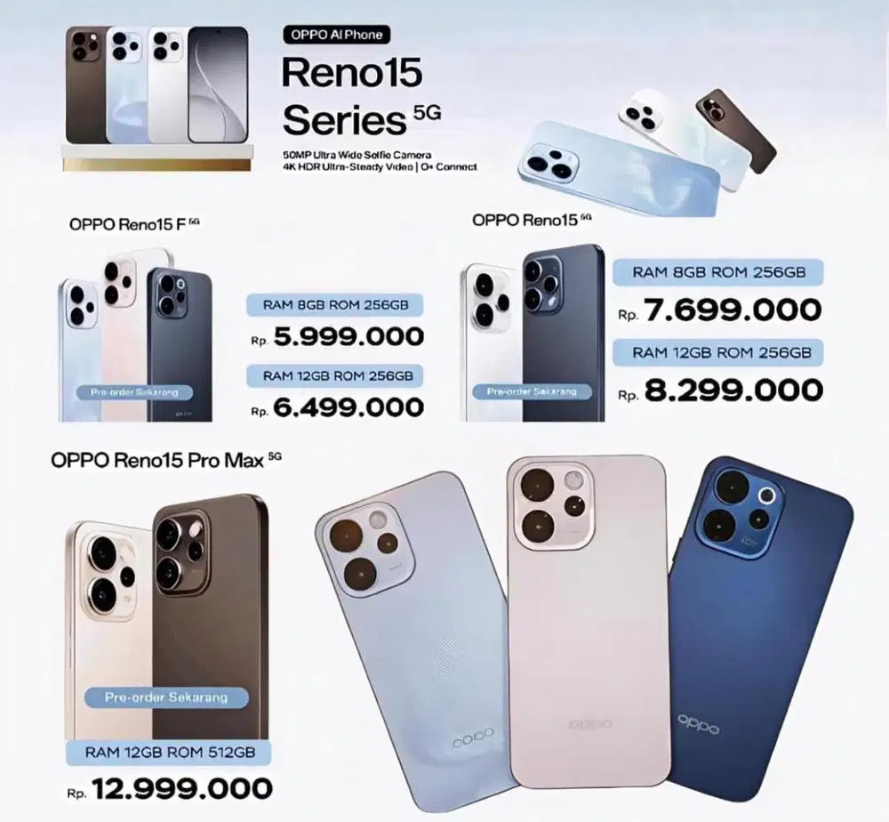 OPPO RENO 15 SERIES