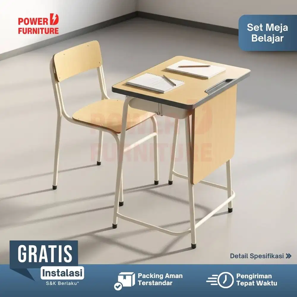 Kursi Sekolah  D07 - Meja Sekolah SD | Meja Sekolah | Bangku Sekolah