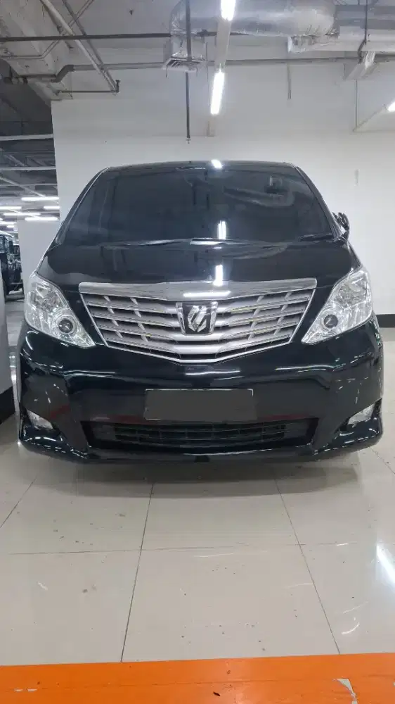 Alphard G 2.4 matic pilot seat ATPM 2011 warna hitam