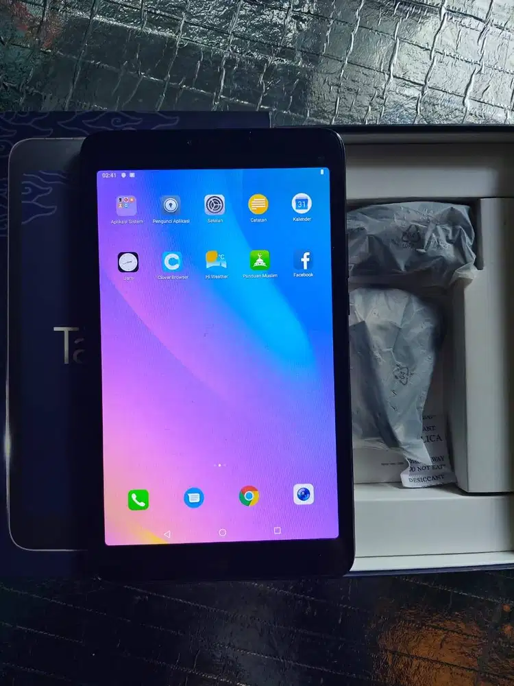 FULSET - ADVAN TAB 8 8002 RAM 3/32 - SECOND - ORI (Minus Noda Tinta)