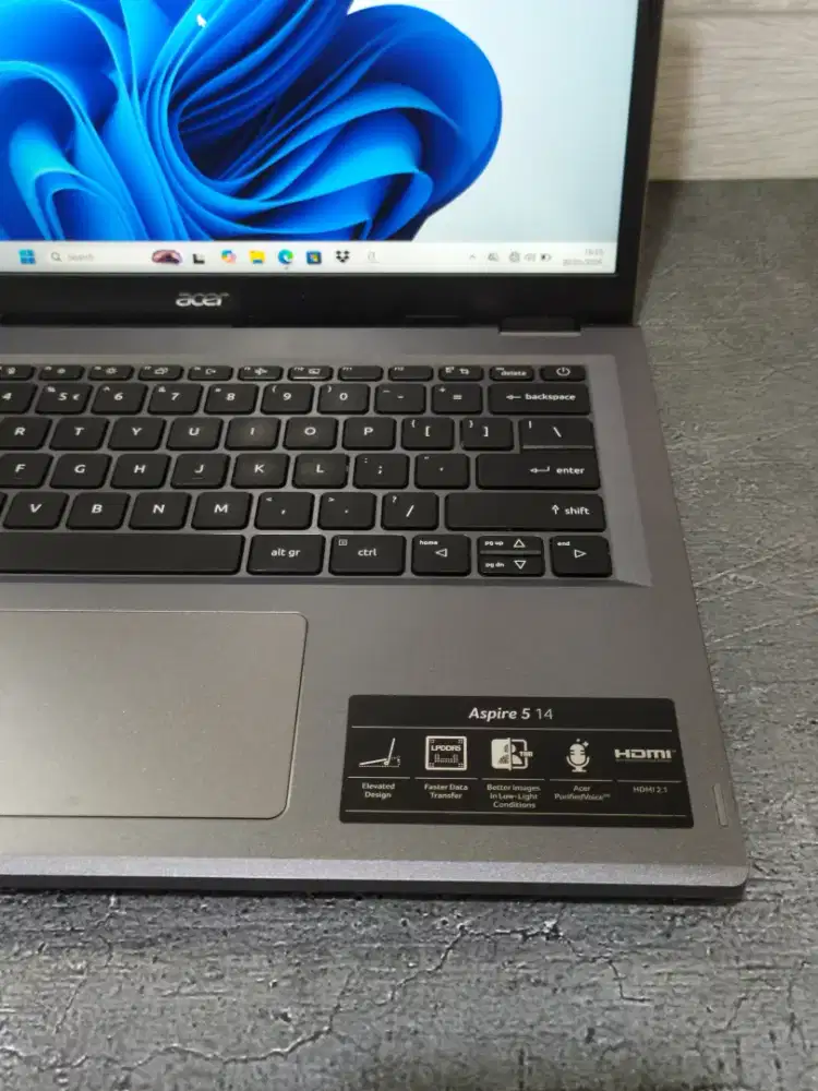 Acer Aspire 5 14 core i5 Gen13 Ram 8GB DDR5 SSD 512GB