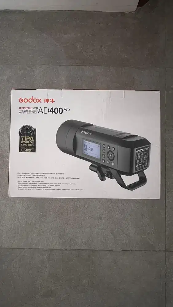 Godox AD400 Pro second like new gress
