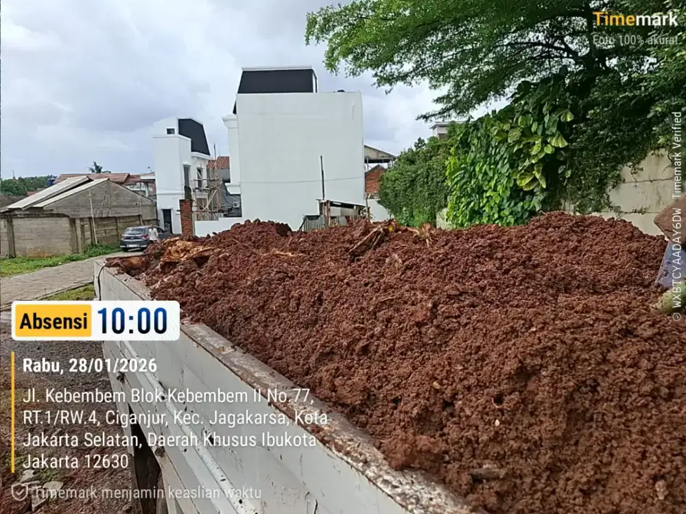 Jasa buang puing dan tanah