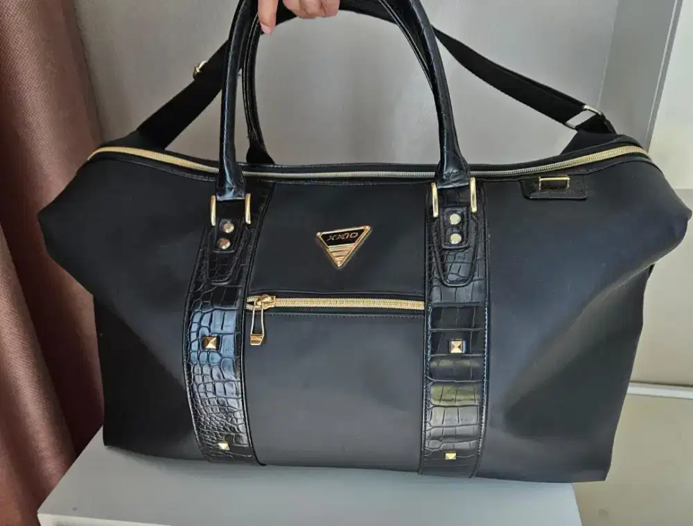 XXIO Boston Bag GGB-22033i warna Black