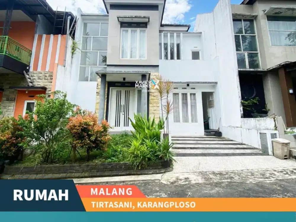 Dijual/Disewakan Rumah 2 Lantai di Tirtasani Karangploso Malang