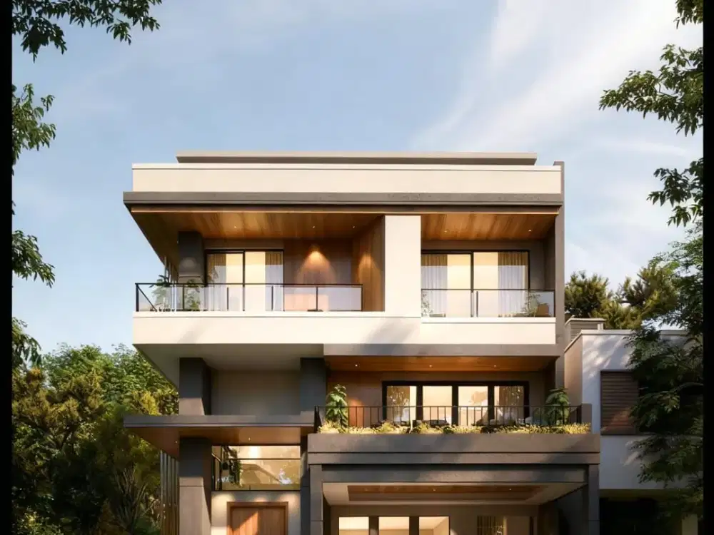 Rumah 3 Lantai  Brand New Di Greenwich Park BSD City