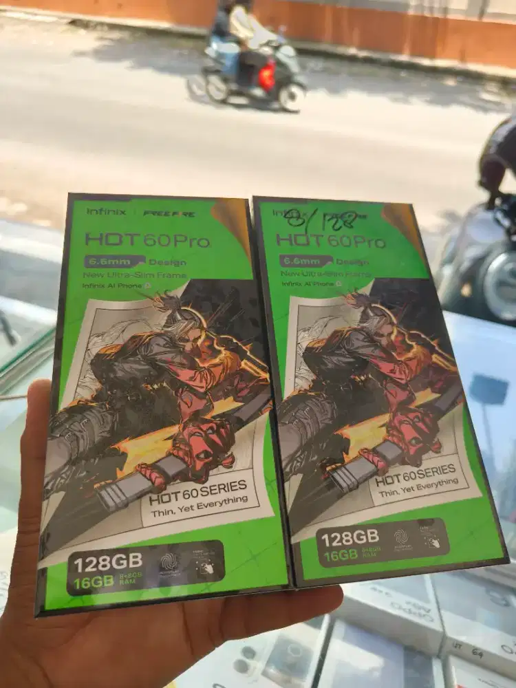 New Infinix hot 60 pro ram8/128 garansi resmi 1 tahun
