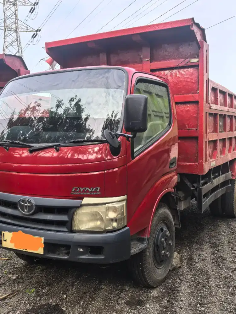 Dump Truck Toyota Dyna 130HT 2012 Siap Tempur Tronton Hino Lohan Fuso