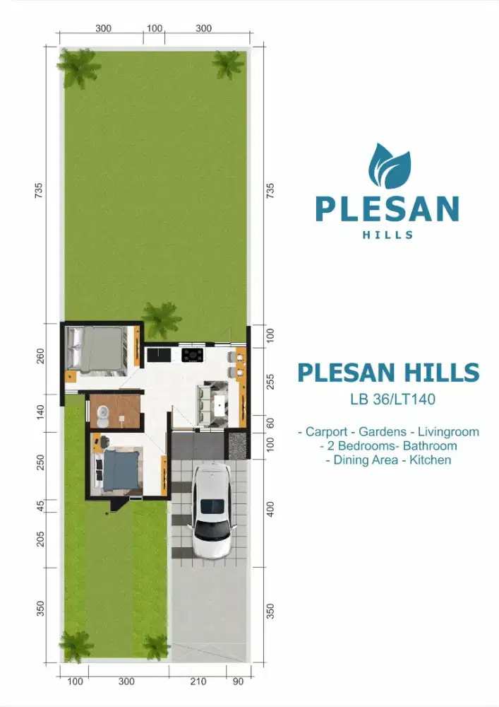 Rumah dan kavling dijual