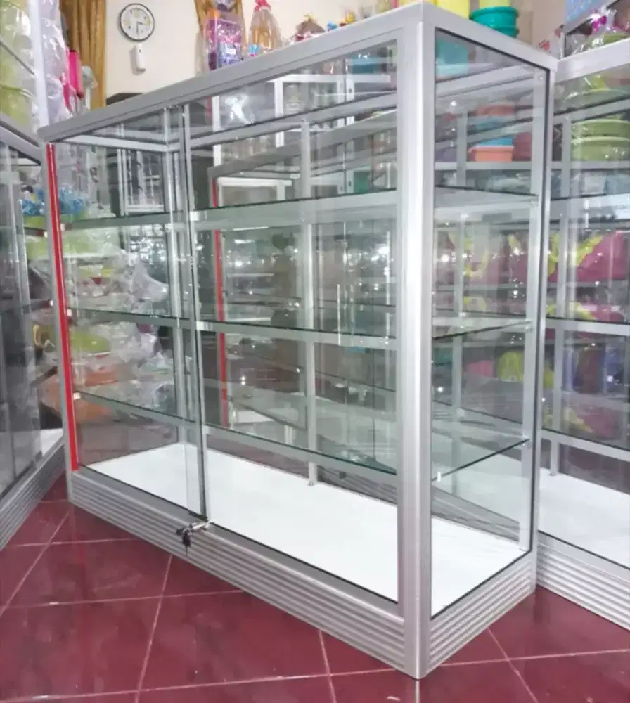 Jual Etalase Kaca Untuk Toko dll Panjang 1,2 M