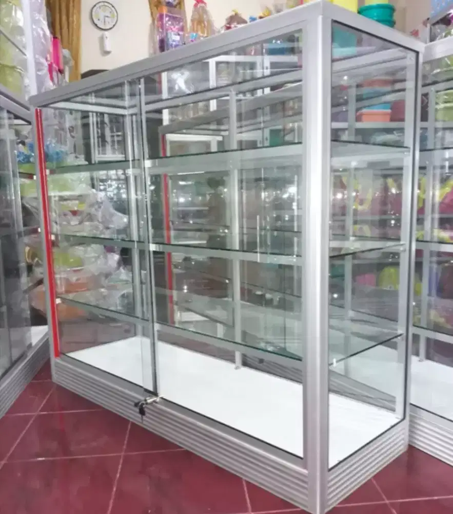 Etalase Panjang 1,2Mx1M Untuk Warung dll.