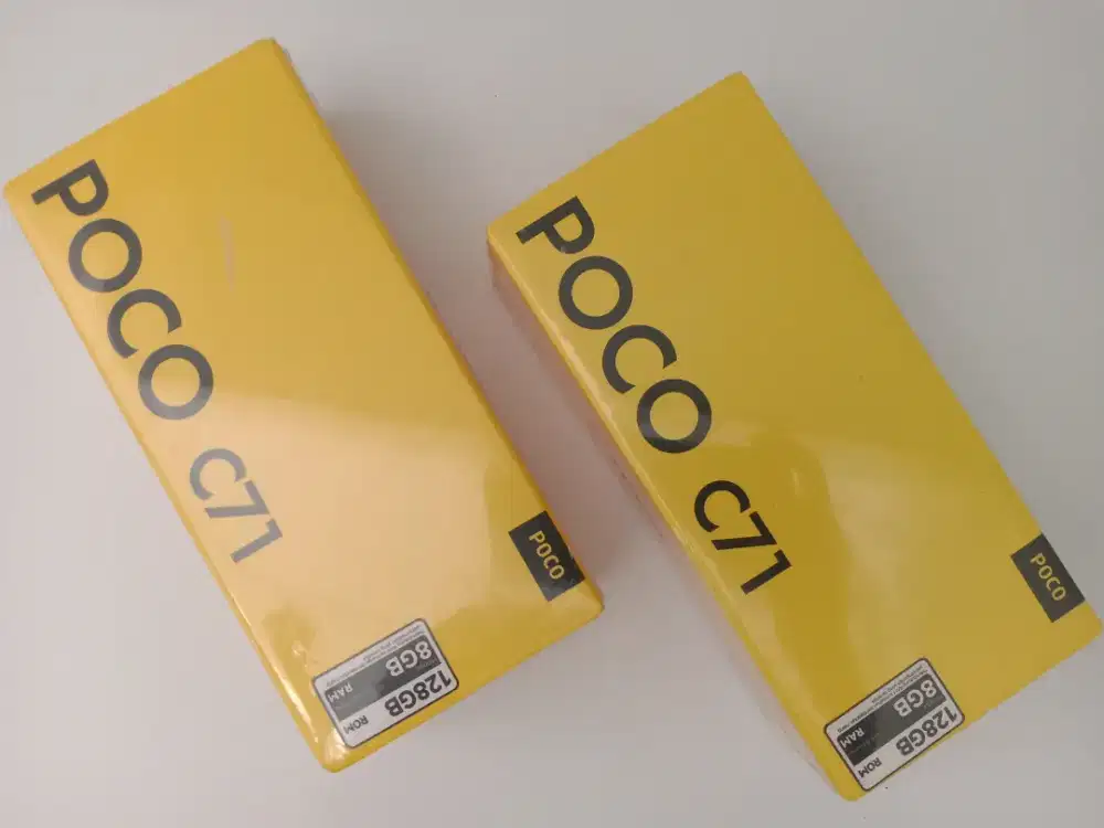 new poco c71 4/128 garansi resmi