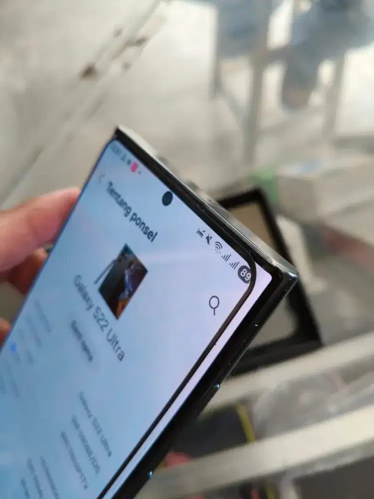 Samsung S22 Ultra sein 12/256 5G resmi msih bgus LCD bersih bs TT