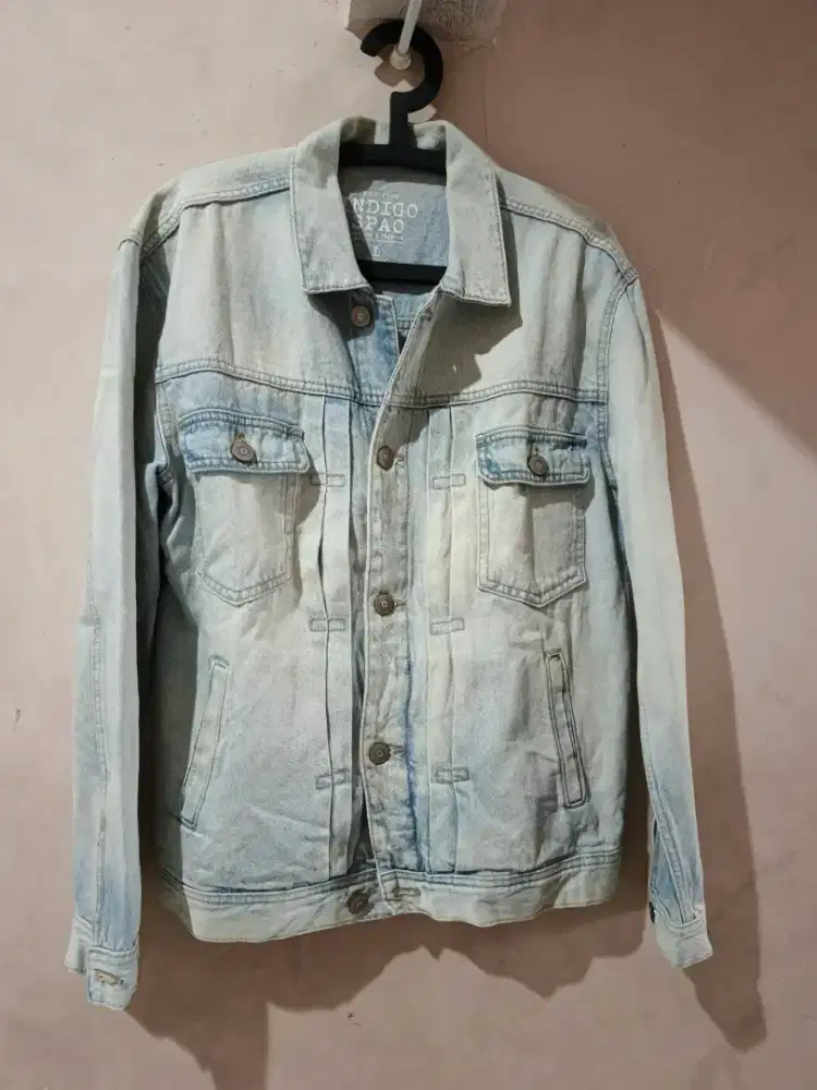 Jaket jeans cutt Jepang spao