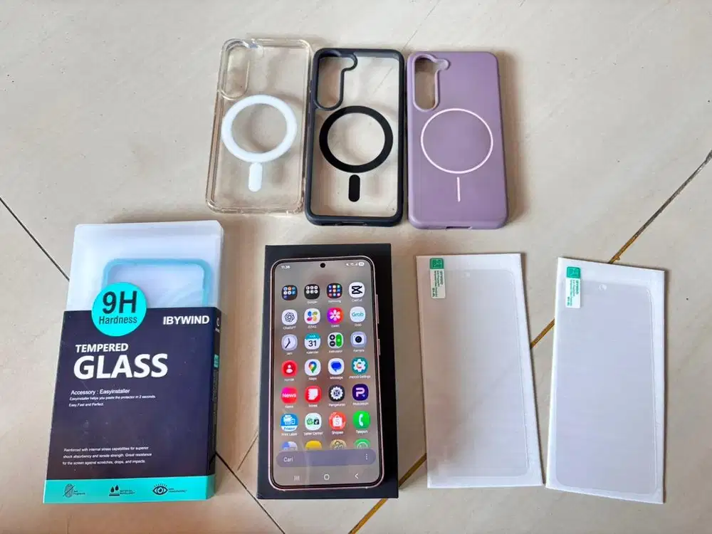 Samsung S23 8/128 LAVENDER Full Set Ex Garansi Resmi