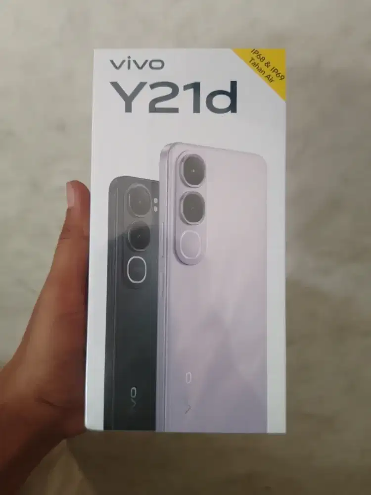 new vivo y21d 6/128 garansi resmi