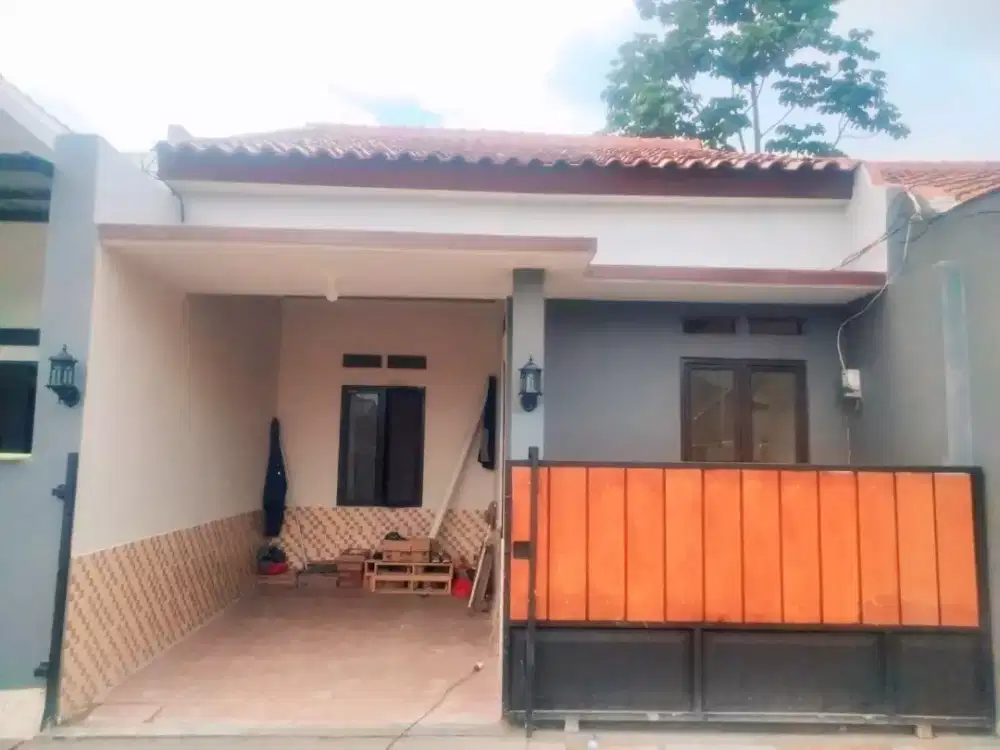 Di jual rumah baru jadi di jalan Alam Segar Pamulang Tangsel.