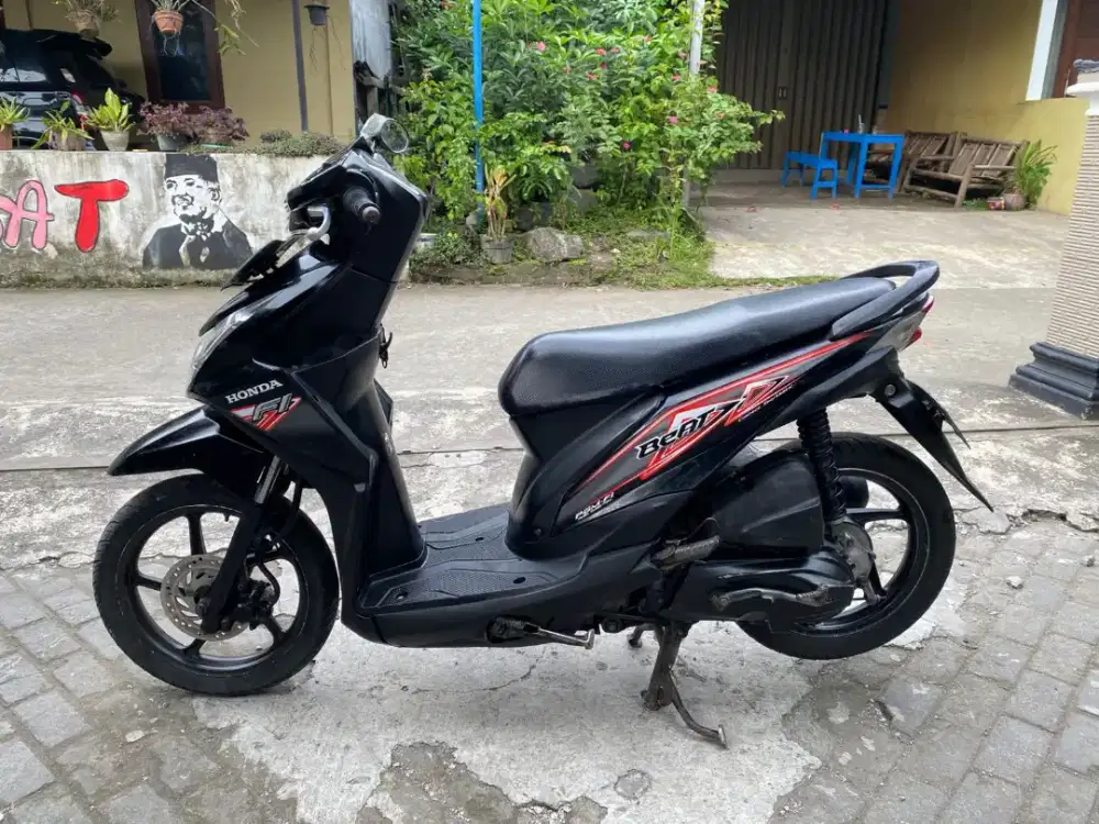 Honda beat injeksi THN 2012 plat AB Bantul