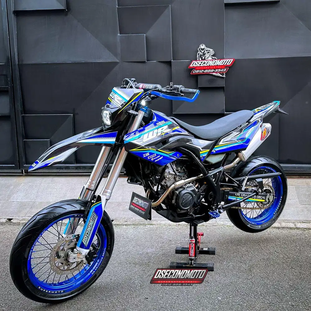 WR 155 MODIF‼️ WR155 SUPERMOTO TRAIL MULUS MESIN SEGEL SIAP TRABAS