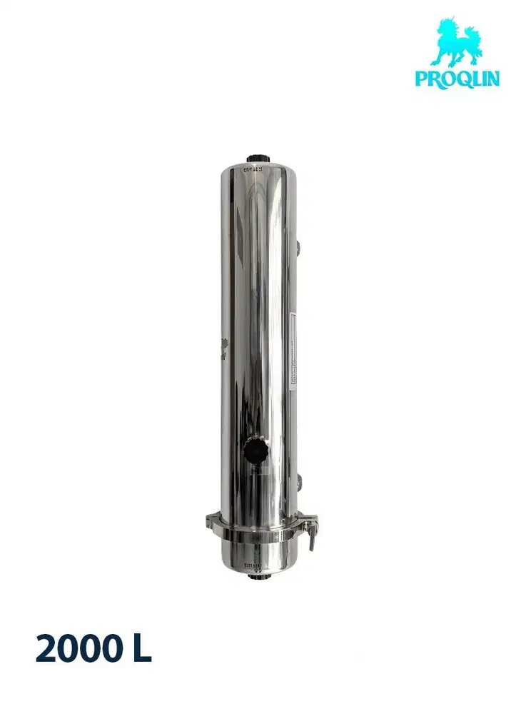 Filter Air PVDF PROQLIN Ultrafiltrasi 2000 LPH Penyaringan 0,01Micron