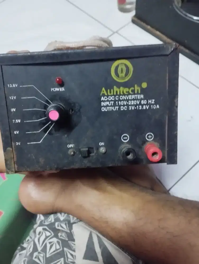 Power Supply DC Variabel 3–13.8V 10A Auhtch | Normal | Bisa Tes