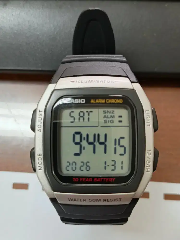 Jam tangan Casio General W-96-1AVDF  Style Sport