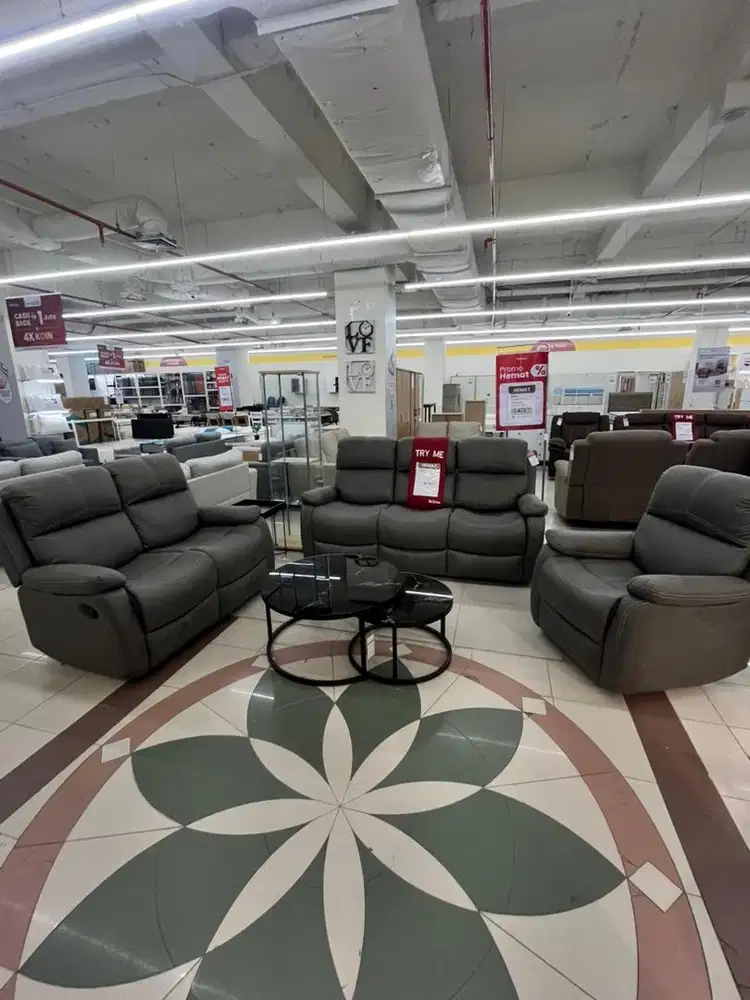NATHAN SET SOFA RECLINER 3+2+1S
